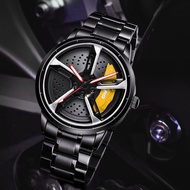 SVJ movement hub watch male Rs7 yellow calipers automobile three-dimensional hollow out watch hydrau