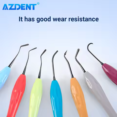 AZDENT Dental Resin Filler Filled Restorative Instrument Aesthetic Restoration Knife Sterilization D