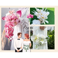 Bunga Tangan Pengantin,Hand Boquet, Cascade bouquet, Round Bouquet, Bunga Tangan Nikah, Ring bouquet