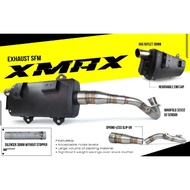 CJ Ipoh Racing Yamaha Xmax250 V1 V2 SFM 32MM Standard Cutting Std Chamber Exhaust