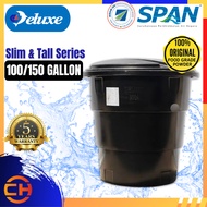 100/150 Gallon Deluxe Polyethylene Round (Slim & Tall) Type Water Tank