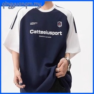 【✅READY STOCK🇲🇾】400gsm 100% Cotton Unisex Oversized T-shirt plus size Couple Tees baju lelaki现货纯棉重磅宽