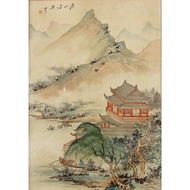 Traditional Japanese Artwork Oriental Picture Asian Chinese Picture Art Silk Poster Print