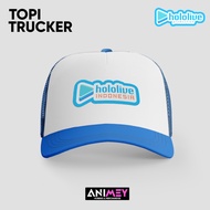 Hololive Logo Trucker Hat/Hololive Net Hat/Vtuber Hololive Hat