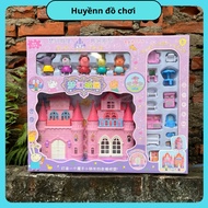( Collection ) Peppa Pig Amusement Park Toy Set Mini Amusement Park for Children Code 7564