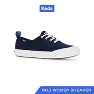 KEDS รองเท้าผ้าใบ แบบผูกเชือก รุ่น CHAMPION TOE CAP CANVAS สีกรม ( WF67365 )