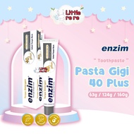 ENZYME 40 Plus Toothpaste Toothpaste for Adults Ages 40+ - 63g 124g / 160g