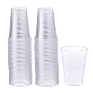 Comfy Package [9 oz. - 80 Count Clear Plastic Cups Disposable - Cold Party Drinking Cups for Events