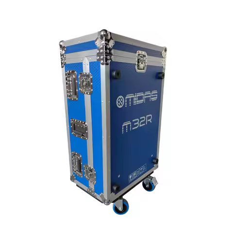 Customized Midas M32R Live Digital Mixer Flight Case With Wheels Pa System Music Equipment Portable 