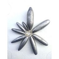 Batu Ladung WLS Cigar Fishing Sinker/Batu Ladung Pancing Cigar Short,long Shape.