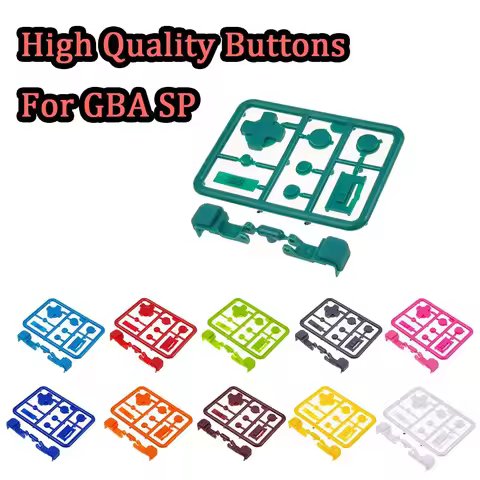 High Quality Buttons for GBA SP New 15 Colors Original Size Buttons Keys for Gameboy Advance GBA SP
