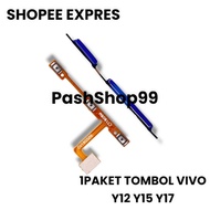 TOMBOL Flexible One Off Volume On Off Volume Button Vivo Y11 Y12 Y15 Y17 1 Package