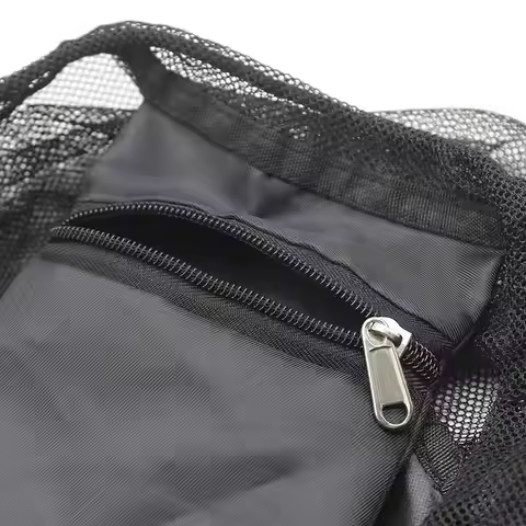 Basketball Volleyball Net Bag Fitness Bag Basketball Drawstring Net Bag Portable Large Capacity Spor