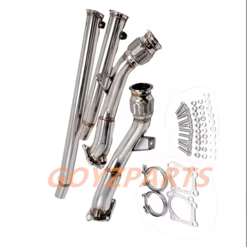 Car Exhaust Pipe Modification Suitable For Audi S4 B5 A6 Allroad C5 2.7L 2.5 "K03 Turbo and Upgraded