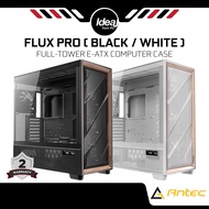 ANTEC FLUX PRO | BLACK / WHITE | PRE-INSTALLED 6X PWM FAN | FULL-TOWER E-ATX DESKTOP CASE