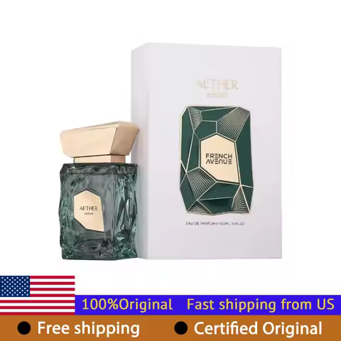 French Avenue Aether Extrait de Parfum Spray 100 ML Lasting Aromatic Fruity Unisex Pheromones 3.4 Ou