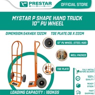 PRESTAR MHE MYSTAR P SHAPE Hand Trolley Trolley 180kg 10" PU Wheel 50(L) x 43(W) x 132(H) cm