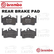 GENUINE BREMBO REAR BELAKANG BRAKE PAD PORSCHE 718 BOXTER 982 981 987 CAYMAN 981 987