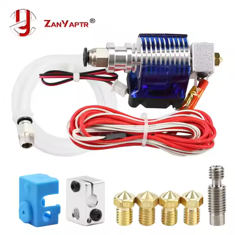 3D Printer J-head Hotend with Single Cooling Fan for 1.75mm/3.0mm 3D v6 bowden Filament Wade Extrude