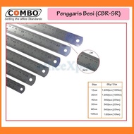 ORII NEW PENGGARIS BESI 100CM , 60, 50, 40, 30, 20, 15CM / METAL RULER / MISTAR