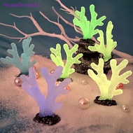 PeaceShells Resin Luminous Coral Figurines DIY Home Accessories  Microlandscape Decoration Fairy Garden Home Decor SG