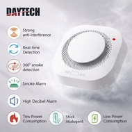 Daytech Smoke Detector Authentic penderia asap fire alarm rumah Easy to install 警报器 WiFi tuya