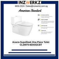 American Standard Acacia SupaSleek One Piece Toilet Bowl CL20075-6DASGCBT
