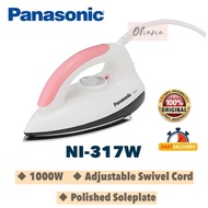 PANASONIC NI-317W  POLISHED DRY IRON/ NI317W SETERIKA IRON