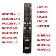 RC802N YAI2 YUI1 YL14 New Remote For TCL TV THOMSON iFFALCON P20 C2 Series 32S6000S 40S6000FS 43S6000FS 49C2US 55C2US 65C2US