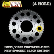Y16ZR PROTAPER 415HD BLACK EDITION SPOCKET (4 LOBANG)