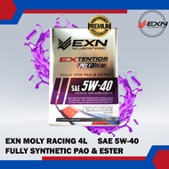 EXN MOLYRACING FULLY SYNTHETIC SAE 5W40 (4 LITER)