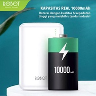 Powerbank ROBOT RT10 10000mAh Micro/Type-C Input Super Mini LED Light