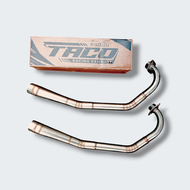 leher knalpot mx new mx old mx king road rice 135cc - 200cc leheran mx