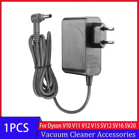 30.45V EU Plug Power Adapter Suitable For Dyson V10 V11 V12 V15 SV12 SV16 SV20 Vacuum Cleaner Batter