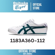 Onitsuka MEXICO 66 SLIP-ON White Green  Low Top Unisex Sneakers 1183A360-112