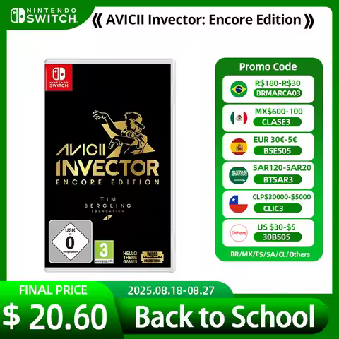 AVICII Invector: Encore Edition - Nintendo Switch Game Deals 100% Official Physical Game Card