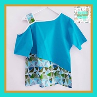 Aqila Clothing Short Sleeve Blouse Top Wanita Series 1