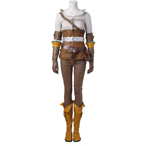 Disfraz Cirilla Fiona Cosplay Costume Women Fantasia Full Set Halloween Carnival Party Suit