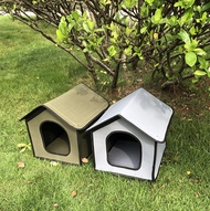 Ready  stockWaterproof kennel cat litter cat litter cat house outdoor rain waterproof outdoor dog house cat house vil