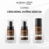 DrCeutics Bộ Chăm Sóc Dưỡng Sáng Da B3 12% (30g) + Vitamin A Cream 200.000 IU (50g) và Hyaluronic Se