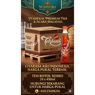 Teh Botol Sosro 450ml | Minuman Teh Original Segar | Ready To Drink | Sesuai Harian, Kedai & Event