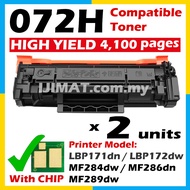 Compatible Laser Toner Canon 072 Cartridge 072 Black Cartridge 072H For Canon 072H LBP171dn LBP-171d