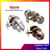 Varro Door Lock Cylindrical Entrance Model 6871 (Stainless Steel)