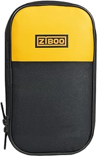 ZIBOO C35 Multimeter Meter Soft Case,Use For Clamp Meter Multimeter KYORITSU, HIOKI Testo Sanwa，FLUKE…