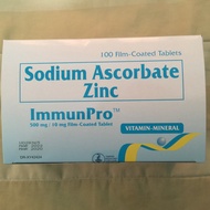 ImmunPro (Sodium Ascorbate + Zinc) tablets