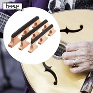 BEEYE Banjo Bridge Parts, 5 Strings Wooden String Banjo Bridge, Accessories Maple Ebony Instrument S