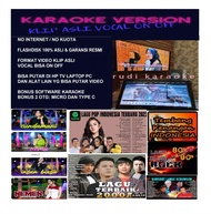 USB Flashdisk 32GB Karaoke Bisa Di HP TV LAPTOP PC Bonus Software Offline