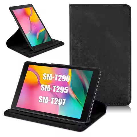 Case for Samsung Galaxy Tab A 8.0 2019 (SM-T290/T295/T297) 8 inch Protective Cover with 360° Rotatin