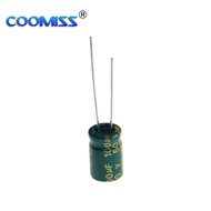 In-Line High Frequency Low Resistance Electrolytic Capacitor 50v 1uf 2.2 uf 4.7 uf 10uf 22uf 47uf 10