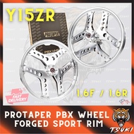 【READY STOCK】ProTaper PBX / MBX Sport Rim PNP Y15ZR 17” 1.60/1.60 Chrome Racing Rim